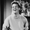 say chandler then smile