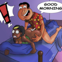 Interracial Cartoon Porn