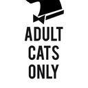 blog logo of adultcatsonly tumblr