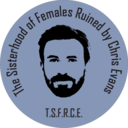 blog logo of The Sisterhood of Females Ruined by Chris Evans