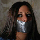 Tape gagged girls