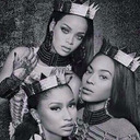 blog logo of Rihanna, Nicki Minaj and Beyoncé Gifs