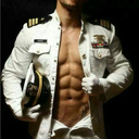 blog logo of hot men in uniforms