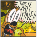 blog logo of This Is Not Fine