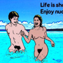 Relaxed Nudist