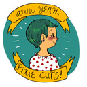 aww yeah, pixie cuts!