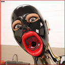 blog logo of Rubber encased cumpuppet fucktoy, just add hypnosis and brainwas