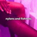 blog logo of beautiful women in nylon and fishnets